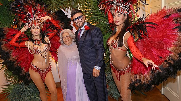 Osmany Laffita se svou matkou (��jen 2025)