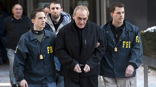 Vincent �Vinny� Asaro, údajná hlava zlo�inecké rodiny Bonanno (23. ledna 2014...