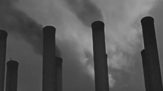 Zimn� Praha p�ed 100 lety �elila smogu