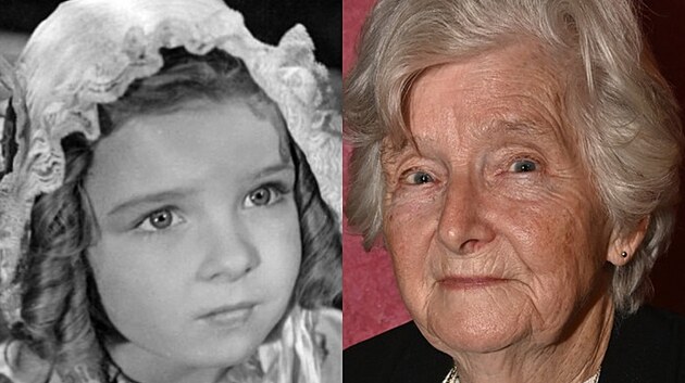 Jitka Viktor�nov�, d��ve Du�kov�, ve filmu Babi�ka z roku 1940 a v roce 2025