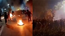 Protivládní protesty v Íránu sílí, desítky mrtvých a stovky zat�ených