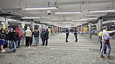 Královéhradecké obchodní centrum Futurum, ve kterém podle policie úto�ník...