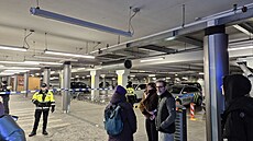 Královéhradecké obchodní centrum Futurum, ve kterém podle policie úto�ník...