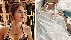 Z d�íve naprosto zdravé �eny je dnes �ena bojující o �ivot na jednotce...