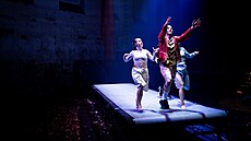 RUNNERS je p�edstavení na pomezí nového cirkusu, tance a fyzického divadla.