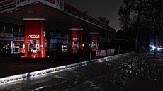 Výpadek elekt�iny v jihozápadní �ásti Berlína po po�áru kabel�. Bez proudu...