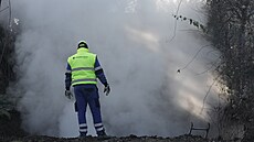 Více ne� 10 tisíc domácností v Praze 4 je kv�li poru�e horkovodu bez dodávek...