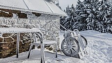 Mrazivé po�así v Orlických horách (6. ledna 2026)