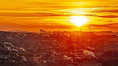 Mrazivé po�así v Praze (6. ledna 2026)