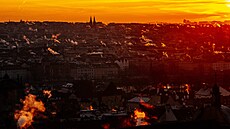 Mrazivé po�así v Praze (6. ledna 2026)