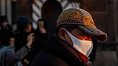 Mrazivé po�así v Praze (6. ledna 2026)