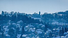 Mrazivé po�así v Jablonci nad Nisou (7. ledna 2026)