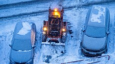 Mrazivé po�así v Jablonci nad Nisou (7. ledna 2026)