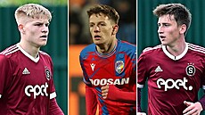 Zleva Ond�ej Penxa, Ji�í Pano� a Luká� Moudrý