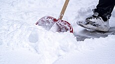 Sn�hové a mrazivé po�así v Praze. (9. ledna 2026)