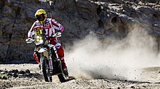 Martin Michek b�hem prologu na Rallye Dakar 2026