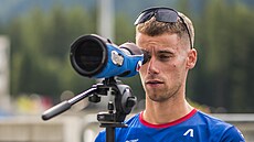 Jakub Procházka na letním soust�ed�ní v Anterselv�.