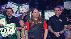 Ryan Searle p�ed semifinále mistrovství sv�ta v �ipkách.