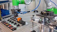 Testovací pr�myslová výrobní linka