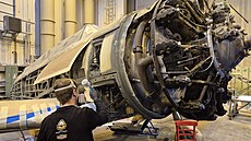 Kunovické Letecké muzeum po dvou letech dokon�ilo renovaci historického letounu...