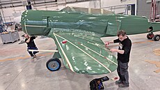 Kunovické Letecké muzeum po dvou letech dokon�ilo renovaci historického letounu...