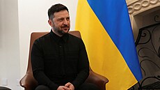 Ukrajinský prezident Volodymyr Zelenskyj (7. ledna 2025)