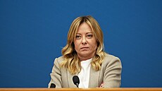 Italská premiérka Giorgia Meloniová (9. ledna 2026)