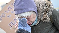 Ameri�ané v Minneapolisu protestují proti Ú�adu pro imigraci a cla (ICE) poté,...