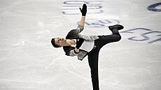 Brn�nský krasobrusla� Petr Kotla�ík na mistrovství Evropy v roce 2023 ve...