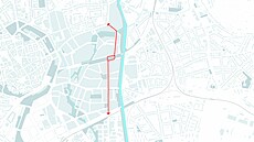 Poblí� �eky Svitavy v Brn� má vzniknout nová ulice Ko�elu�ská, která bude...