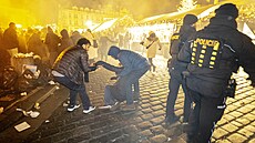 P�íchod nového roku v Praze. (1. ledna 2026)