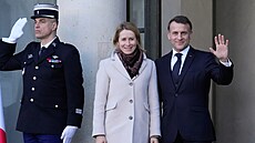 �éfka diplomacie EU Kaja Kallasová na setkání v Pa�í�i. (6. ledna 2026)