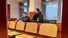 Dobrovolný strá�ce rezervace Ji�í Lobotka p�ed krajským soudem v Ústí nad...