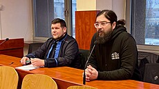 Dobrovolný strá�ce rezervace Ji�í Lobotka p�ed krajským soudem v Ústí nad...