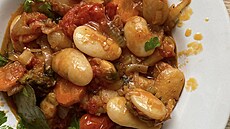 Zapékané fazole se zeleninou podle Moniky Karagkiozis Jálové