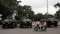 Vojáci na hranicích mezi Kolumbií a Venezuelou