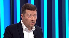 P�edseda SPD Tomio Okamura v po�adu Partie Terezie Tománkové v CNN Prima News