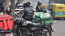 Kurý�i v Novém Dillí stávkují. (31. prosince 2025)