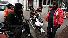 Kurý�i v Novém Dillí stávkují. (31. prosince 2025)