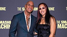 Dwayne Johnson a jeho dcera, wrestlerka Ava Raine (Londýn, zá�í 2025)