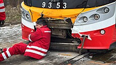 Nehoda tramvají v Praze na Barrandov� (2. ledna 2026) 