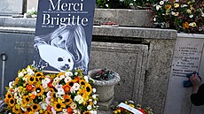 Poh�eb here�ky Brigitte Bardototové v Saint-Tropez (7. ledna 2026).