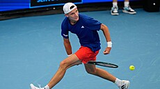 Jakub Men�ík v zápase United Cupu