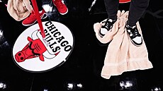 V United Center se uklízí, zápas Chicago Bulls je v ohro�ení.