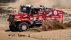Ale� Loprais b�hem první etapy Rallye Dakar