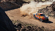 �eský automobilový závodník Martin Koloc na Rallye Dakar