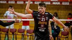 Josef Le�tina z �eských Bud�jovic se raduje.