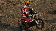 Martin Michek na trati Rallye Dakar