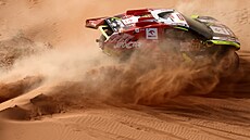 Martin Prokop a Viktor Chytka b�hem Rallye Dakar