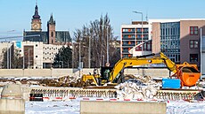 Rekonstrukce k�i�ovatky Mileta v Hradci Králové jde do poslední etapy. (5....